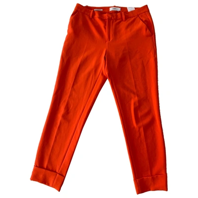 Pre-owned Closed Orange Trousers