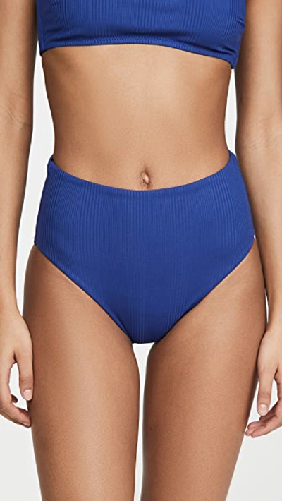 Vitamin A Barcelona Bikini Bottoms In Sapphire