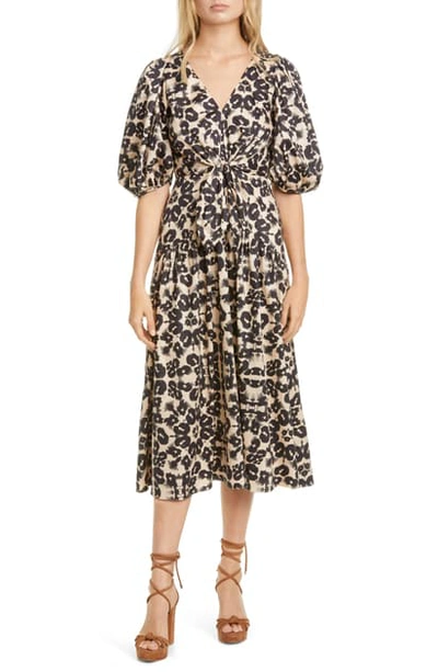 Kaleidoscope animal print dress cheap