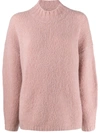3.1 Phillip Lim Drop Shoulder Sweater In Pink