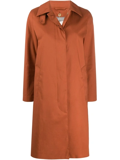 Mackintosh Dunkeld Raintec Coat In Orange