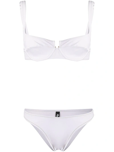 Reina Olga Brigitte Bikini Set In White