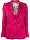 Etro Blazer Mit Blumen-print In Pink