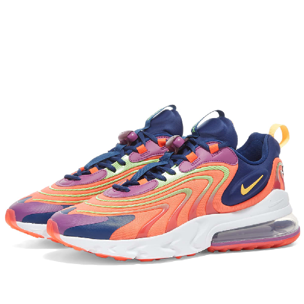 air max 270 react orange iridescent