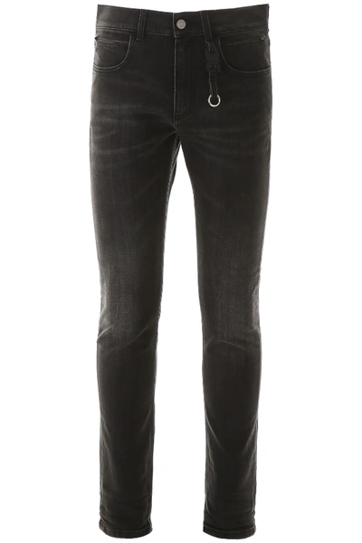 Alyx Jeans With Buckle In Black,grey
