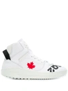 Dsquared2 Logo-print High-top Trainers In White