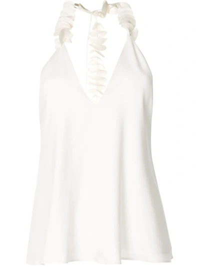 Christopher Esber Coiled Cami Top In White