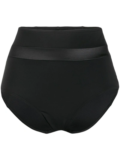 Shop Marlies Dekkers High-waisted Bikini Briefs In Black