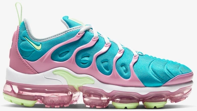 Pre-owned Nike Air Vapormax Plus Easter (2020) (women's) In White/platinum Tint-oracle Aqua-barely Volt