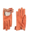 Valentino Garavani Gloves In Brown