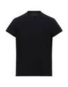 Rick Owens T-shirts In Black