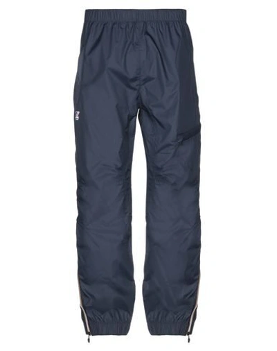 K-way Pants In Dark Blue | ModeSens