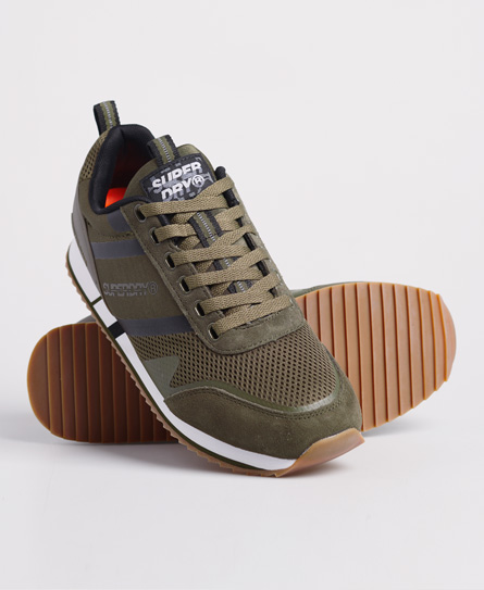 superdry green trainers