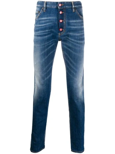 Dsquared2 Cool Guy Faded Jeans In Blue
