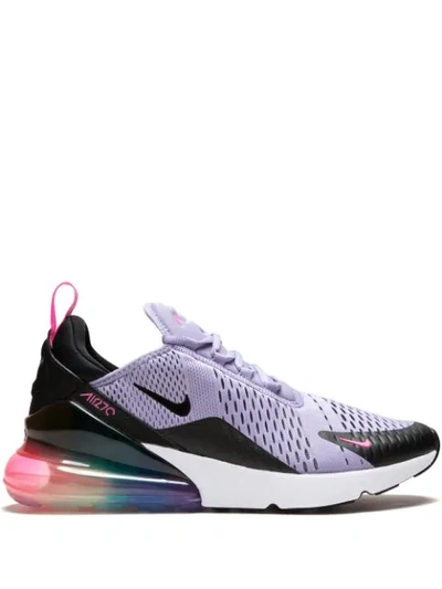 Nike Air Max 270 Betrue Flyknit Sneaker In Purple Dawn/ Black/ Pink Blast