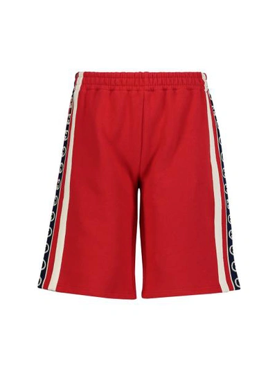 Gucci Kids Shorts For Boys In Red