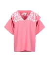 Mm6 Maison Margiela Sweatshirts In Pink