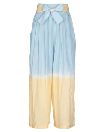 Tome Casual Pants In Sky Blue