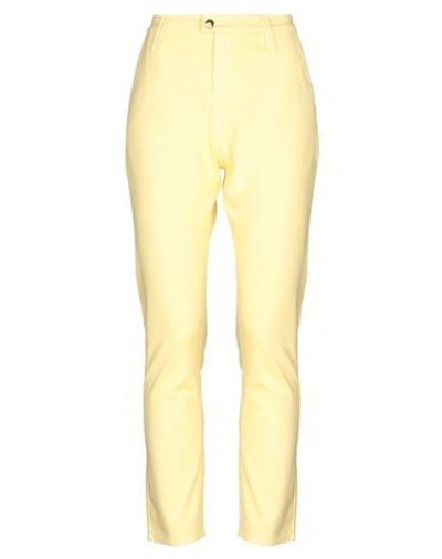 Cycle Casual Pants In Yellow