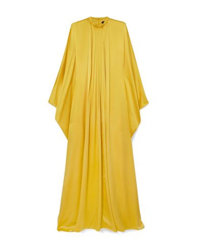 Andrew Gn Long Dresses In Yellow