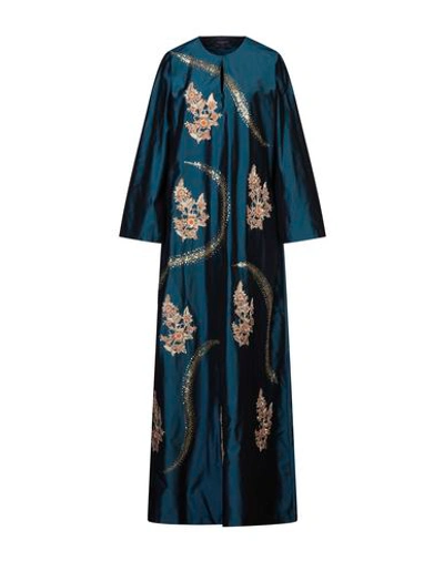 Manish Arora Long Dress In Deep Jade