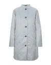 Add Overcoats In Light Grey