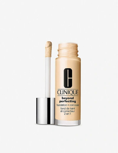 Clinique Beyond Perfecting Foundation And Concealer 30ml In Wn 04 Bone