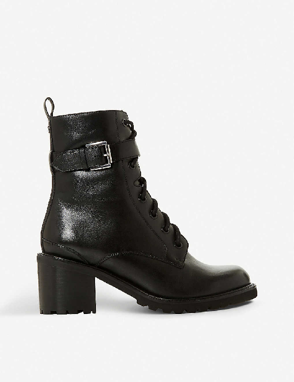 dune black ankle boots