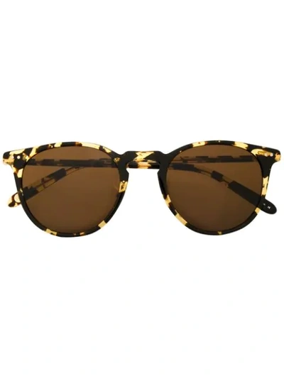 Garrett Leight Men's Ocean Block Tortoiseshell Sunglasses