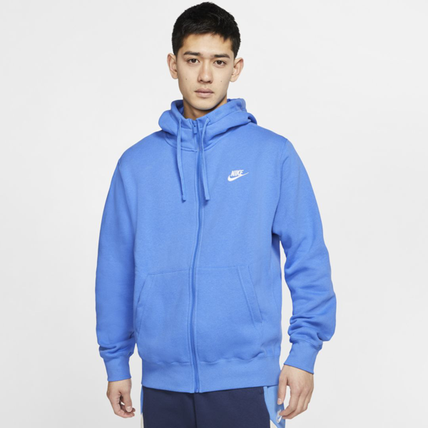 nike sportswear club fleece blue