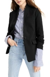 Jcrew Regent 4-season Stretch Blazer In Black