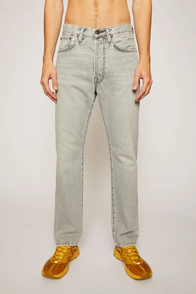 højdepunkt Gæsterne Troubled Acne Studios 2003 Stone Grey Stone Grey In Loose Fit Jeans | ModeSens