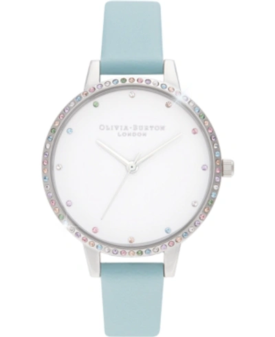 Olivia Burton Designer Women's Watches Women's Quartz Analogue Watch In Silver