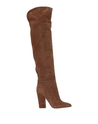 Sergio Rossi Boots In Brown