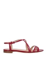Sergio Rossi Sandals In Red