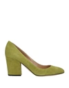 Sergio Rossi Pumps In Light Green