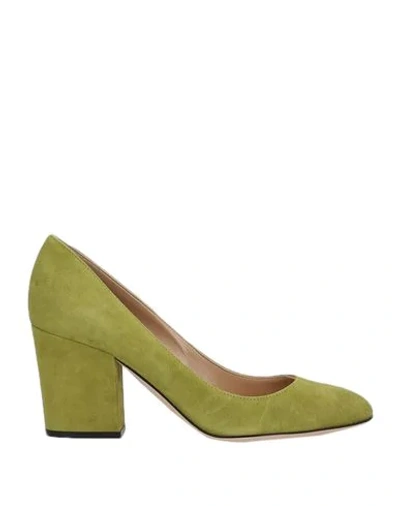 Sergio Rossi Pumps In Light Green