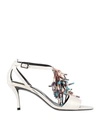 Roger Vivier Sandals In White