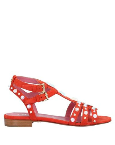 Blumarine Sandals In Orange