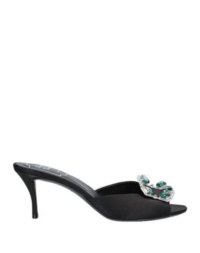 Roger Vivier Sandals In Black