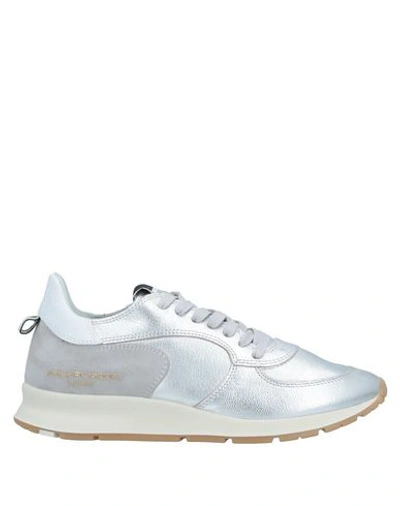 Philippe Model Sneakers In Silver