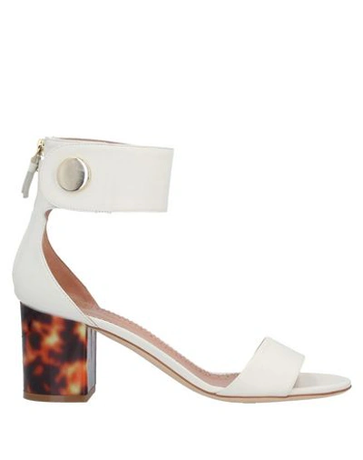 Twinset Sandals In Ivory