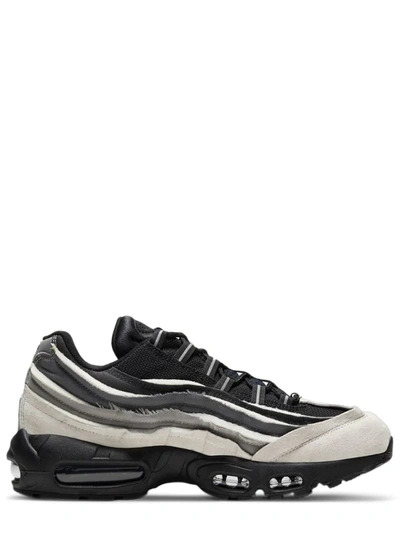 Comme Des Garçons Homme Deux Comme Des Garçons Homme Plus X Nike Grey Air Max 95 Sneakers In Grey
