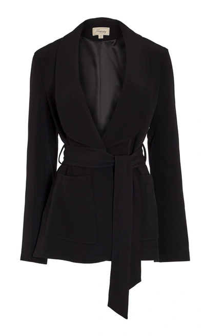 Temperley London Clement Tailored Jacket In Black