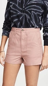 Madewell Camp Shorts In Faded Rosebud