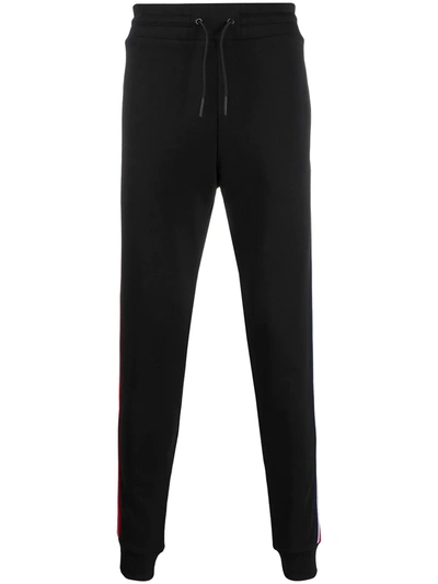 Rossignol Racer Stripe Tapered Track Trousers In Black