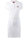 Rossignol Logo-patch Cotton Polo-dress In White