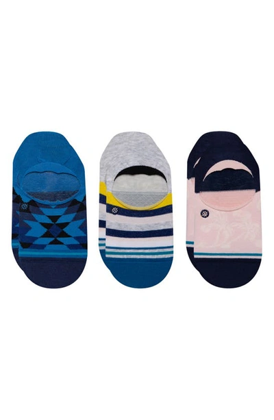 Stance Avalon Assorted 3-pack No-show Socks In Multi