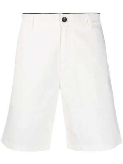Department 5 Gabardina Chino Shorts In White