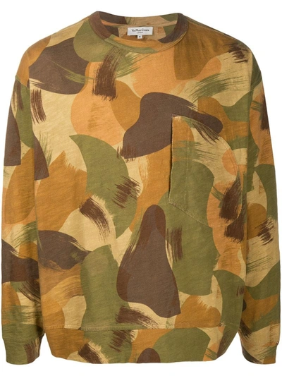 Ymc You Must Create Camouflage Print Sweatshirt In Green